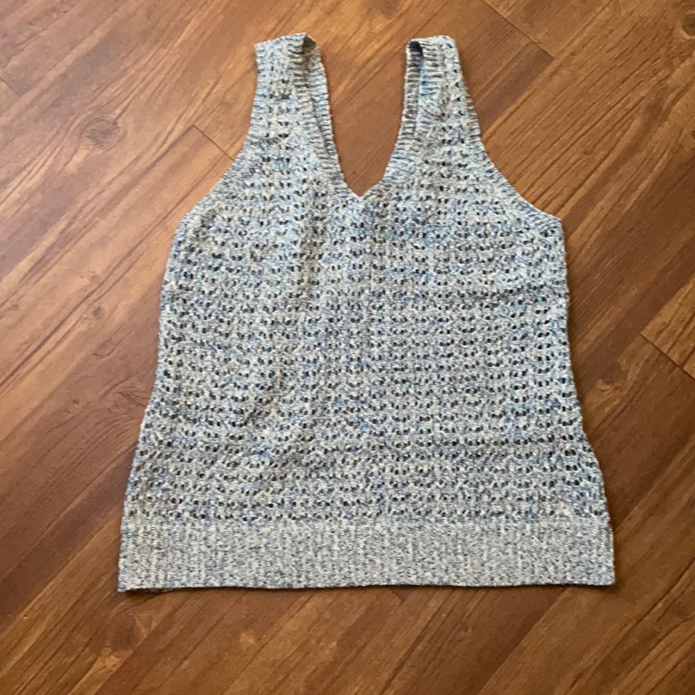 Crochet multi color top
